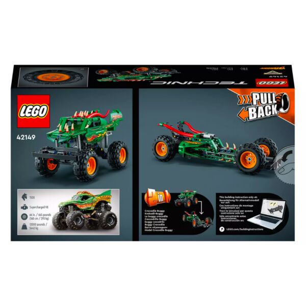 Only 30 tickets, Auto draw Lego technic Monster Jam 11/12/24