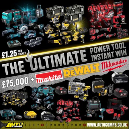 Power tool instant wins with massive bundles 25/08/25