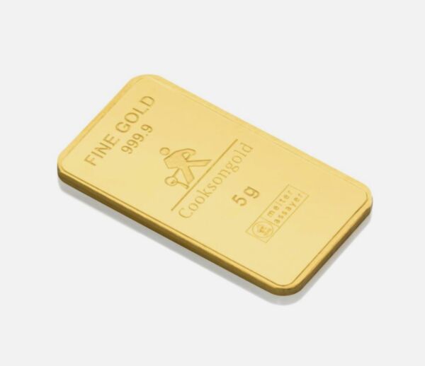 Auto draw 5g of pure 24 carat (999.9) gold 02/06/25
