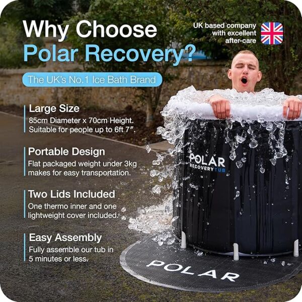 Polar Ice Bath Recovery Tub 09/06/25