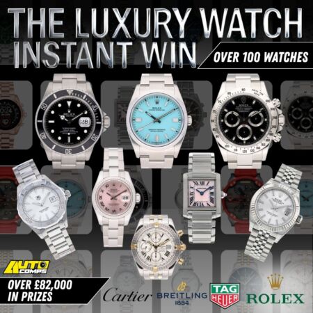108 Luxury Watch Instant Wins 25/08/25