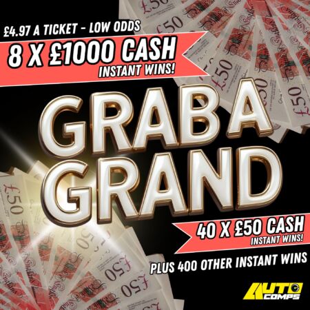 Grab a grand, find 8 x £1000s 448 instant wins 25/08/25